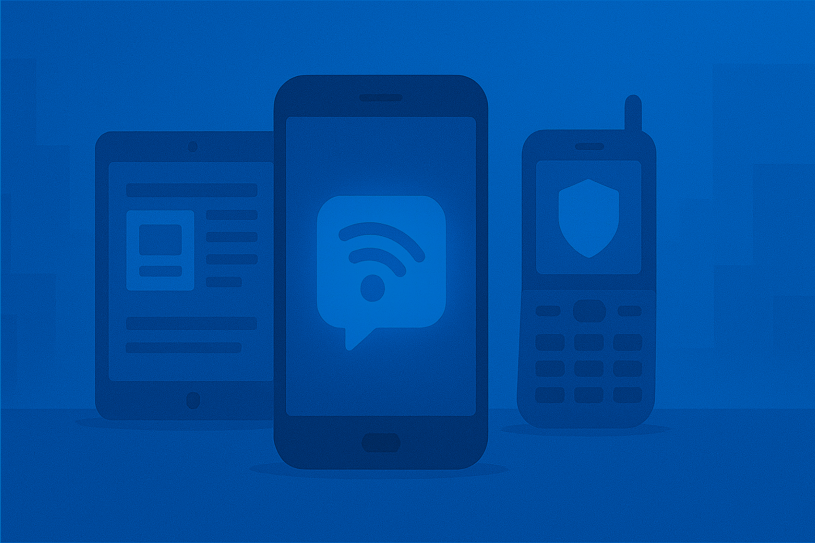 Smartphone und Tablet